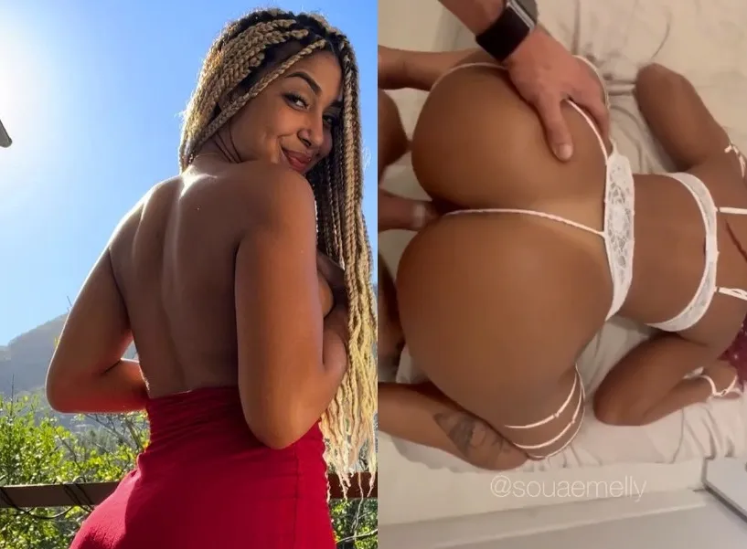 Delicious on all fours taking a lot of cock