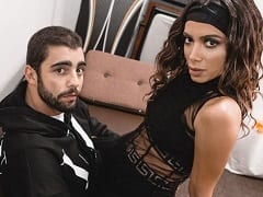 The Delicious Famous Singer Got Talented Rolling Around in a Bikini Sensualizing Her Huge Butt