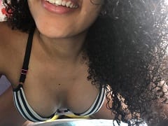 Naked While Masturbating With a Vibrator