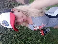 Wonderful Spectacular Blonde from the Capital of São Paulo Who is a Porn Star and Luxury GP Asked Her Friend to Record a Video of Her Showing Off Naked on a Beach in Santos – SP