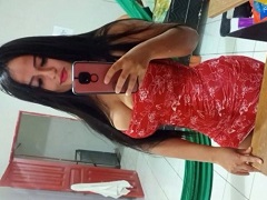 Busty brunette from the interior of Maranhão fell on the net giving her ass