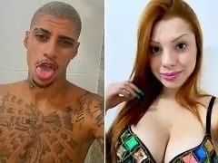 PK delas made live with the hot Isadora Martinez and a friend making they got naked kissing in the biggest slut