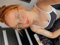 Delicious naked masturbating her pussy with a dildo