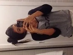 Hot Little Nymphet Gets Her Ass Rolling in an Exciting Way and Records a Home Video