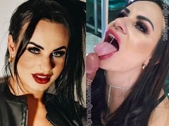 Giving her black friend a blowjob in amateur video