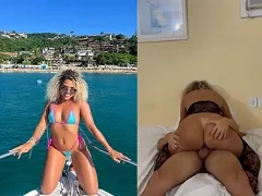 Porn video of Brunette with Mirassol player Yuri Lima