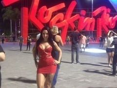 Appeared at Rock in Rio Wearing a Short Dress and We Made a Compilation of Her Videos To Remind You of This Hottie