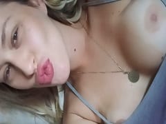 Hot Blonde Got Her Tits Out Seducing In Amateur Video And Touched Her Cunt – Amateur