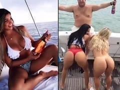 There’s a Cheaper Life But It’s No Good” Hot Girls Getting High on Businessmen’s Yachts and Recording Fully Naked Videos
