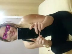 Delicious blonde from Rio de Janeiro – RJ got on all fours taking the ball in her pussy and moaning loudly with horniness