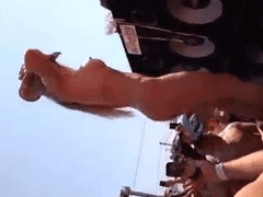 Leaked on WhatsApp Amateur Video Of Super Hot Blonde From Goiânia Making The Guys Party