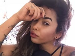 Delicious brunette with a nymphet face who is a CamGirl masturbates with a dildo in front of the camera full of horniness