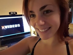 Super cute and very naughty Kate Nymphet who works as a CamGirl recorded a video masturbating her pussy with a vibrator