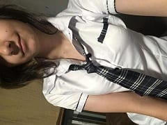 Delicious Nymphet With Pierced Natural Breasts Sat Hard On A Big Dildo Then Masturbated Lying Down While Recording A Video