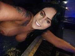 A hot busty slut, oils her body and sucks her client until she gets milk in her mouth