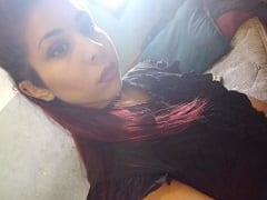 A naughty Redhead, was sucking her boyfriend’s cock with talent and got cum on her face