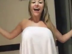 Pervert Takes Hottie to Motel, Records a Video Asking Her to Show Her Silicon Breasts and Bitch Surrenders and Shows