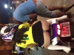 World Cup 2018: Hot Bitches Left the Gas Station Where They Were Watching the Game, on Motorcycles Showing Their Delicious Butts