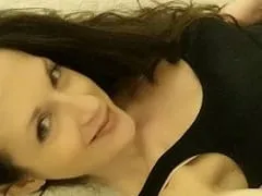 Naughty Skinny Brunette Sucked on Pressure and Licked Her Partner’s Cock with Saliva While He Recorded a Video