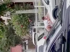 Real Amateur Flagra Of Couple Fucking By Day Outdoors On The Hood Of The Car After A Party In The West Zone Of Rio De Janeiro