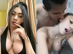 Delicious Nympho from Mexico Recorded a Selfie Video While Getting Her Ass in the Shower