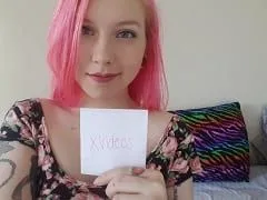 Tiffany Pink-Haired Nympho Went Into The Woods With Her Boyfriend And Sucked His Cock Until She Took It In Her Mouth