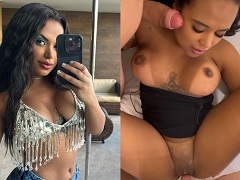 Giving her pussy and sucking off her friends