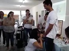 Teacher Surprised Students by Taking Them to the Courtyard and Giving Them a Practical Lesson on How to Put on Condoms with Their Mouths