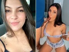 Lauren gets her ass on all fours and cums in her mouth