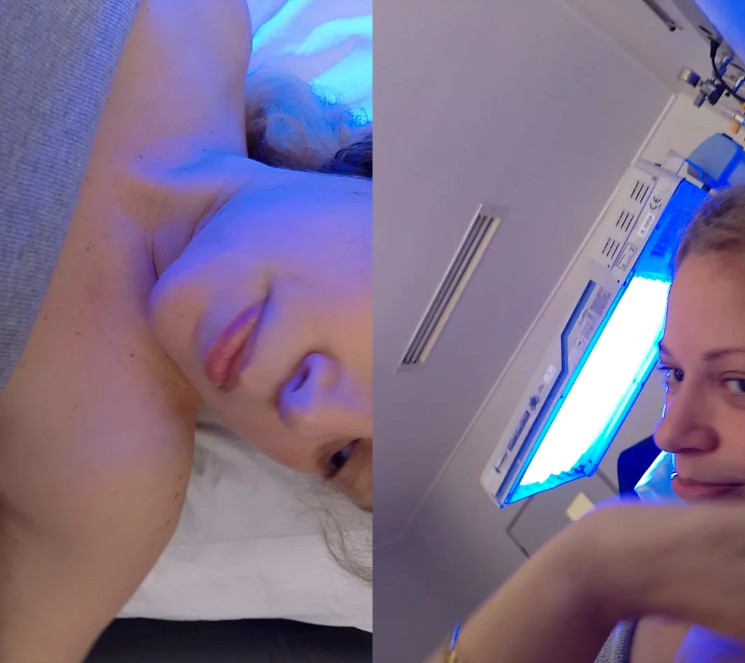 Mel attacking in hospital