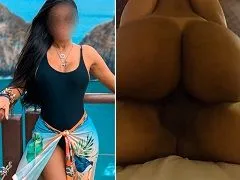 Ana’s naughty wife takes her lover to the hotel to fuck him