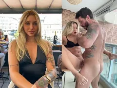 Porn footage of famous country singer’s dancer giving her pussy to her boyfriend on the table