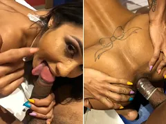 Gives her ass hard at the motel