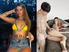 Bruna Souza nymph from BH fucks on her side and lets her college friend film everything