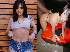Young influencer from SP fucking with friends at the famous Glory Holly swing house