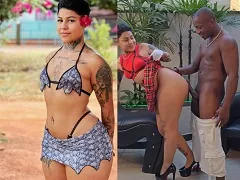 Tiktoker’s 21-year-old ass makes sex live giving it to a big black man
