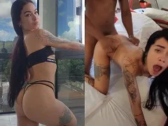 Sucking and giving her ass to her friend in amateur video