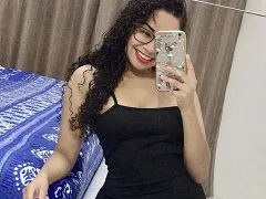 Naked masturbating her horny pussy