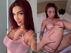 Busty Jap from Pernambuco giving her pussy and ass hard