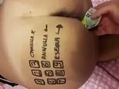 Rascal Made His Bitch’s Ass an ATM, Stuffed the Card in the Bitch and Her Pussy Spit Money Out – Amateurs