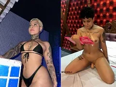 Nymphet from SP made homemade porn masturbating while reading erotic short stories