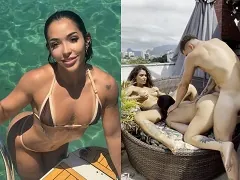 Hot personal trainer and her boyfriend fucking busty married student in penthouse in Leblon