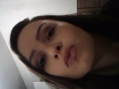 Hot and Very Naughty Recorded a Home Video Showing Off Naked Showing Her Butt on All Fours