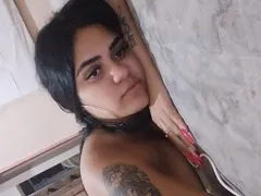 Delicious brunette showing off naked in spicy video